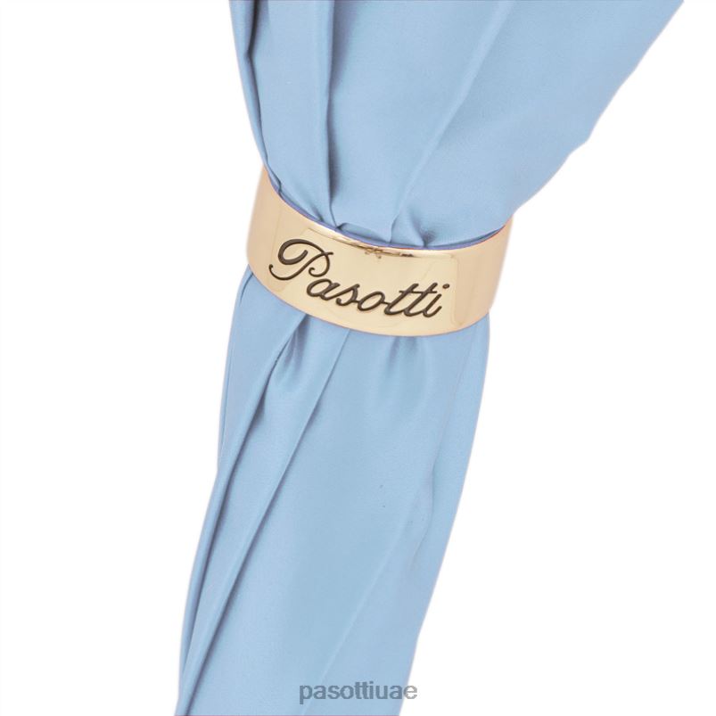 مظلة | 189 58979-4 ص 16 - مظلة طبيعة زرقاء فاتحة مع فراشات PASOTTI Z446V354